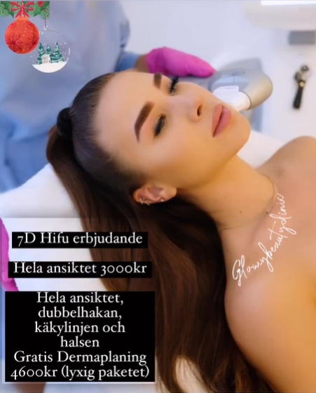 7D HIFU erbjudande — Glowy Beauty Clinic